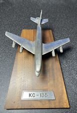 Boeing KC-135 Stratotanker Tanker Metal Model Airplane Vintage On Display Stand picture