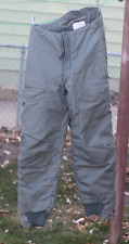 Vintage US MILITARY EXTREME COLD WEATHER TROUSERS w/ suspenders Type F-1B sz 34 picture