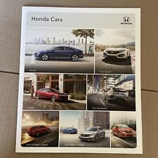 2019 HONDA CARS brochure Full Line Excellent Condition Includes Civic Type R  picture