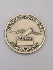 USAF 56th Airlift Squadron C-5 Galaxy Challenge Coin PT-18 1.5