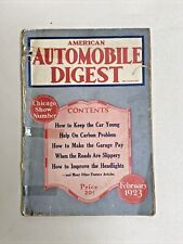 American Automobile Digest February 1923 Vol. 2 No. 2 picture
