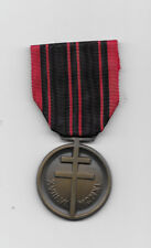 WW2 Original French Military Resistance Medal - 1939-1945 picture