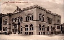 Postcard Public Library in Indianapolis, Indiana~3143 picture