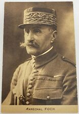 WWI General Marechal Ferdinand Foch RPPC Photo Postcard picture