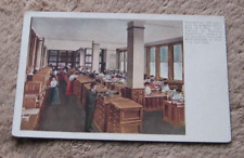 New York City NYC NY Postcard Interior Metropolitan Life Ins Co Office c 1910 picture