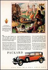 1929 Packard Cars Georgian Royalty Thames River vintage art print ad ads39 picture