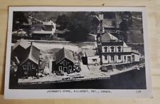 Killarney, Ontario, Canada RRPC Postcard Posted 1949 Jackman's Store Aerial View picture