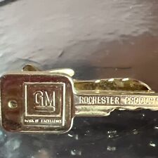 Vintage ROCHESTER PRODUCTS GENERAL MOTORS Ignition Key NECKTIE CLIP HICKOK FS picture