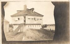 KITTERY, ME, FORT MCCLARY antique real photo postcard rppc MAINE STATE PARK 1910 picture