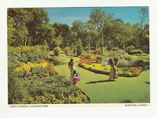 Postcard of the North Garden at Kildonan Park in Winnipeg, Manitoba picture