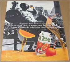 1996 Tropicana Orange Juice OJ Print Ad Vintage 10