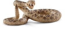 NEW SCHLEICH 14740 RattleSnake Snake - Zoo Wildlife Wild Life RETIRED picture