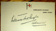 Admiral of the Fleet William Henry Dudley Boyle (1873-1967) Signed Letter picture