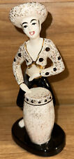 Geo Z Lefton 020 calypso ornament figurine Drum Player 1950 Vintage picture