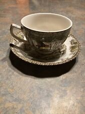 Johnson brothers replacement saucer and tea coffee cup icehouse friendly village picture