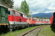 B19P 6x4 Glossy Photo OBB Class 2043 Line Up @ Villach Depot picture