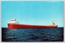 Vintage Postcard The S. S. Edward L. Ryerson Inland Steel Ship picture
