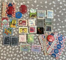 Lot of 29 Vintage Cracker Jack Surprise Toys Iron Ons Stickers Tattoos Ring + picture