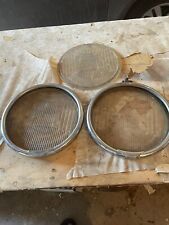 1920’s 1930’s Ford A Chevrolet Auburn Cadillac Depressed Beam bezels-lenses. picture