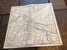 1920s Detailed Map of Danbury, Connecticut picture