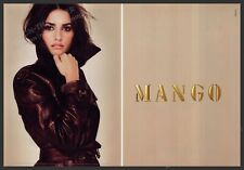 Mango Clothing 2000s Print Advertisement Ad (2 pages) 2008 Penelope Cruz picture