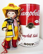 ANTIQUE REPRODUCTION GOOGLEY CAMPBELL SOUP KID'S FIREMAN PATRICIA LOVELESS DOLL picture