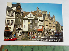 VINTAGE John Knox'x House The Royal Mile Edinburgh UNUSED Postcard | P188 picture