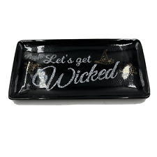 Cobwebs & Cauldrons Ceramic 13in Let’s Get Wicked Serving Platter CC02B11011 picture