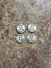 4 Authentic Louis Vuitton Pearl Buttons For Accessory Jewelry  picture