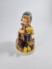 Vtg  FEEDING TIME by W. Goebel Hummel Figurine 199 /0  W. Germany Rare picture