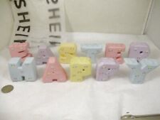 Shein Happy Easter Block Letters Pastel Color Flower Buds 2