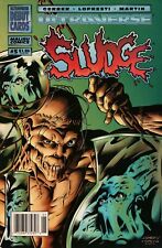 Sludge #5 Newsstand Cover (1993) Malibu Comics picture