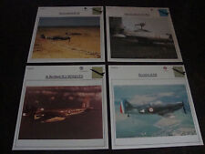 Atlas Editions Warplanes---Fighters---Lot Of 4---1990---See List---Lot #19--VHTF picture