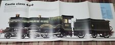 GWR ~ Great Western Railway Train Locomotive Illustrated Poster / Print picture