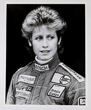 1980s Deborah Gregg Female Race Car Driver Brumos Racing Vintage Press Photo  picture