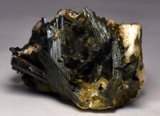 160 GM Newly Found Ultra Rare Unusual Green Aegirine Crystals Specimen Pakistan picture