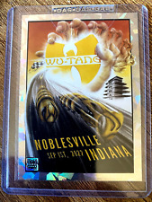 WU-TANG CLAN Noblesville IN 2023 GAS MAGMA FOIL Poster Trading Card #/100 picture
