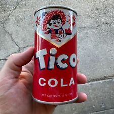 Vintage c.1970s TICO COLA Steel Soda Can - Michigan Beverage Co.  picture