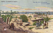 PC CPA LIBIA, TRIPOLI, LA REGIONE DI TAGIURA, Vintage Postcard (b16647) picture
