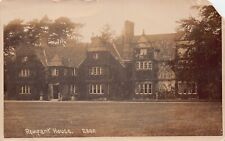 RPPC Sussex Crawley Rowfant House Photo Mansion Manor Medieval Vtg Postcard R9 picture