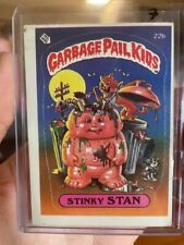 1985 Topps Garbage Pail Kids GPK Stickers #22b Stinky Stan PSA 7 NM picture