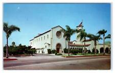LONG BEACH, CA California ~ Chapel,  MOTTELL'S MORTUARY  c1960s   Postcard picture
