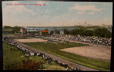 Vintage Postcard 1912 Scene at Island Park, Harrisburg, Pennsylvania (PA) picture