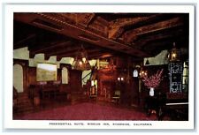 c1920's Presidential Suit Mission Inn & Restaurant Riverside California Postcard picture