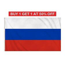 Russian National Flag 5X3Ft Russia Country National Banner Festiv Sport Football picture