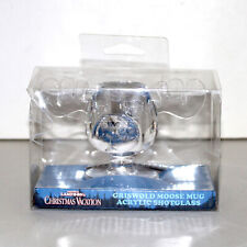 National Lampoon Christmas Vacation Moose clear acrylic Shot Glass movie fun picture
