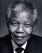 Nelson Mandela - 8x10 Black and White Photo  picture
