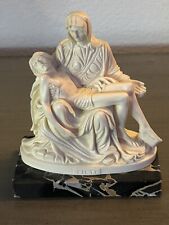 Vintage 5” Michelangelo Mary and Jesus G. Ruggeri  Alabaster Figurine Art (Italy picture