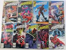 Daredevil Lot of 9 #198,199,200,201,202,203,204,205,206 Marvel (1983) Comics picture