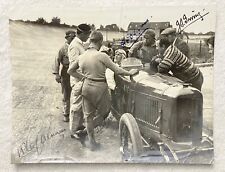 Original Signed Photo of British Land Speed Record Holder Henry Segrave RARE picture